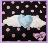 Presilha Wings 'azul/branco'