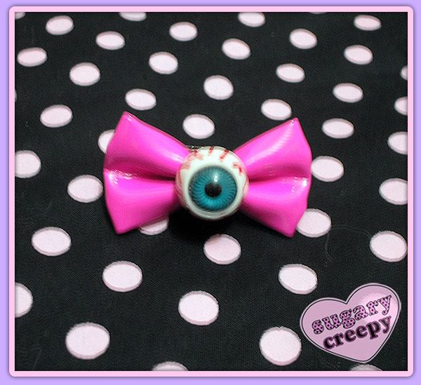 Anel Creepy Little Bow! 'rosa'